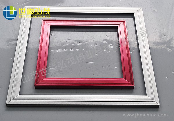 超薄廣告燈箱畫框鋁型材-8