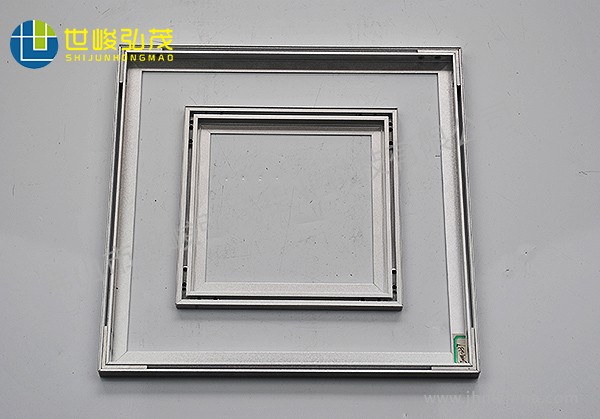 超薄廣告燈箱畫框鋁型材-4