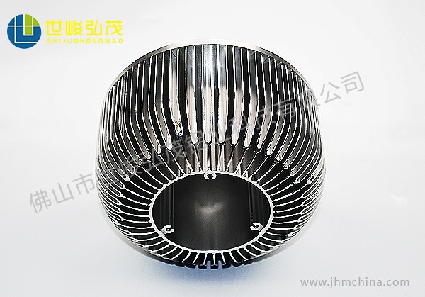 CNC數控車散熱器深加工鋁型材