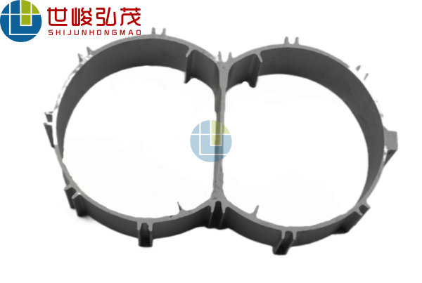 散熱器雙管鋁合金型材