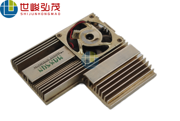 深加工電腦CPU鋁型材散熱器