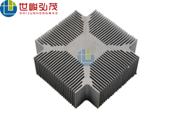 方形太陽花鋁型材散熱器