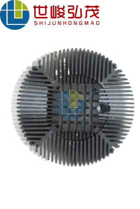 深加工太陽花鋁型材散熱器