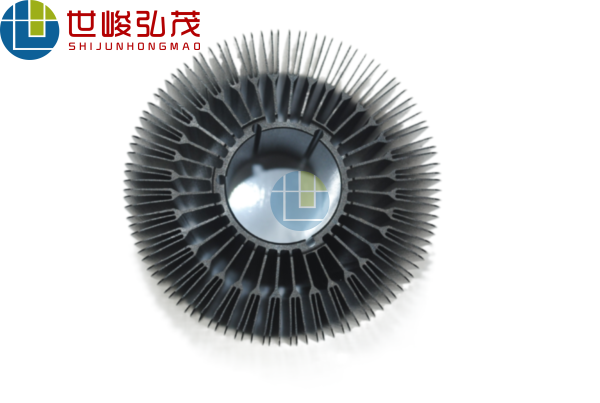深加工太陽花鋁型材散熱器-2