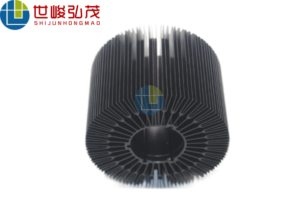 深加工太陽花鋁型材散熱器-2